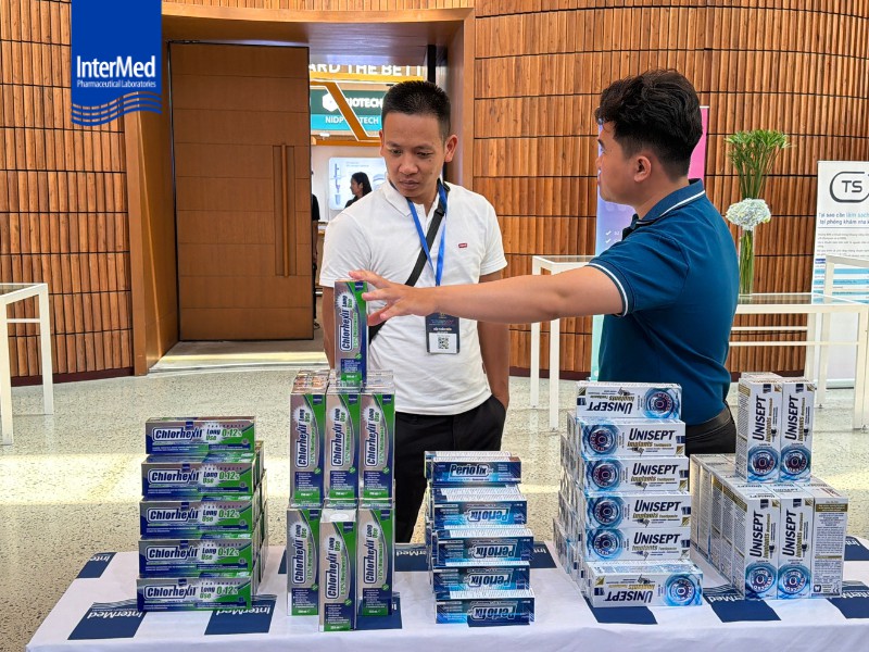 InterMed Việt Nam tham dự hội nghị Khoa học Kỹ thuật Răng Hàm Mặt lần thứ 48 (HNT4 - 2026) Trình dược viên tư vấn sản phẩm Chlorhexil Long Use 0.12%